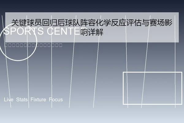 关键球员回归后球队阵容化学反应评估与赛场影响详解 - leyu